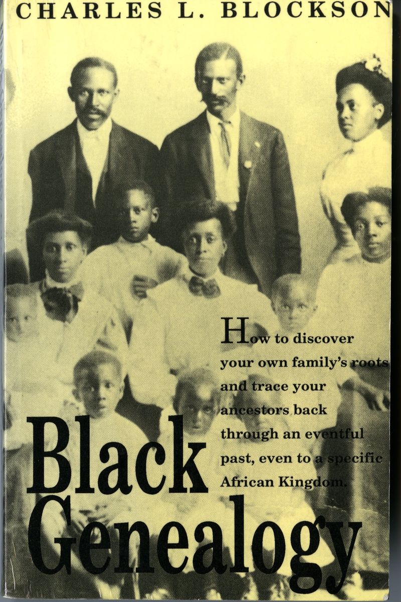 book cover of Black Geneology by Charles L. Blockson