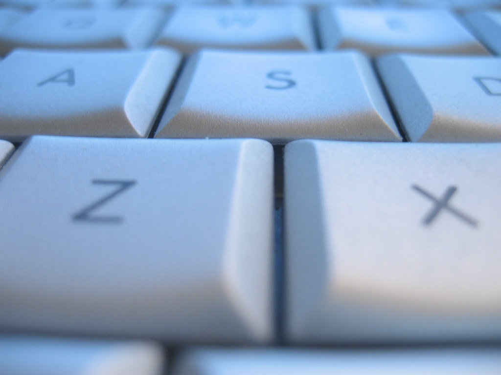 keyboard keys up close