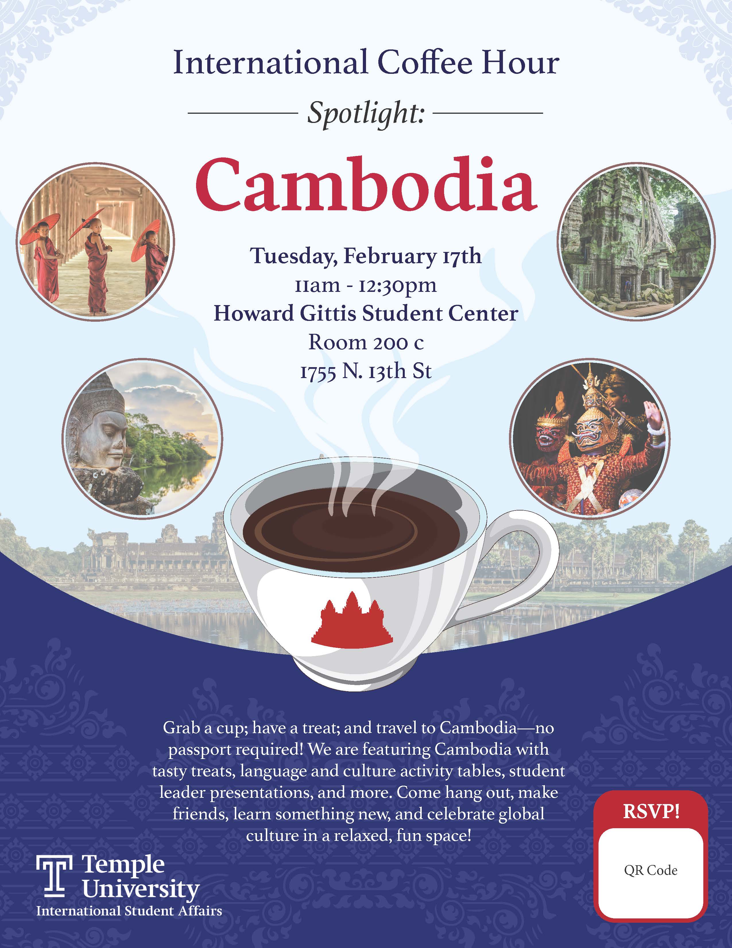 International Coffee Hour: Cambodia