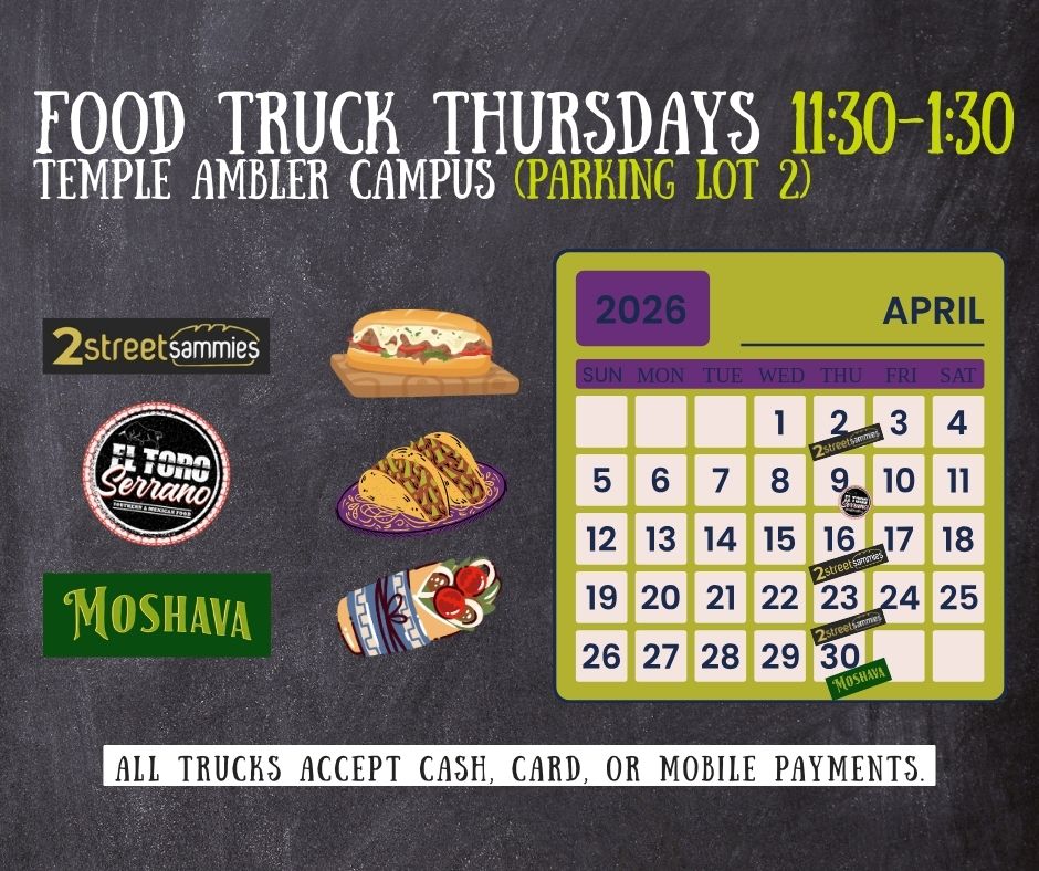 Temple Ambler - Food Truck Thursday