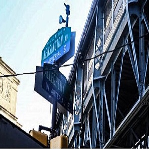 image of a street sign in North Philadelphia that says Kensington