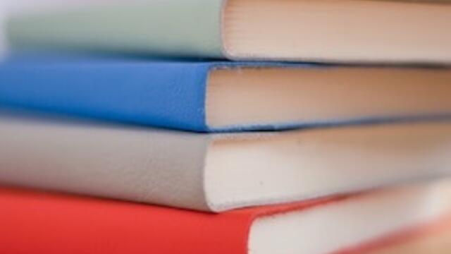 stack of books