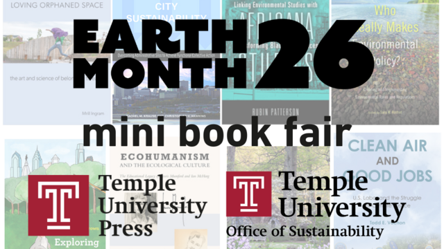 flyer with TUP environmental titles
