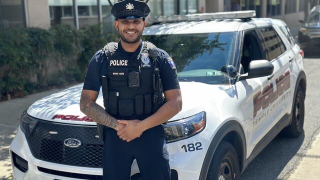 Officer Bawa pictured.