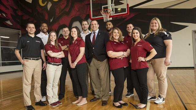 students in sthm program