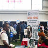 Image of job seekers at Temple University Aramark STAR Complex.