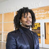 Image of Matthew Jordan-Miller Kenyatta in front of Temple Contemporary.