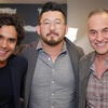 Kunal Nayyar with manager Jason Kim and agent Jonathan Howard