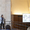 Doyoung Kim, ENG ’26, won first place for her presentation, Curved Surgical Needles: Why Insertion Strategies Matter.